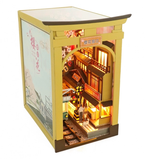 Dvãdëti Arrêt du livre pour vacances de Sakura