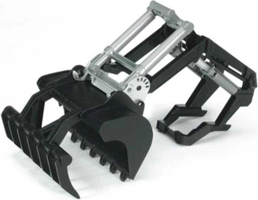 bruder chargeur frontal avec grappin pour tracteurs série 2000 1:16