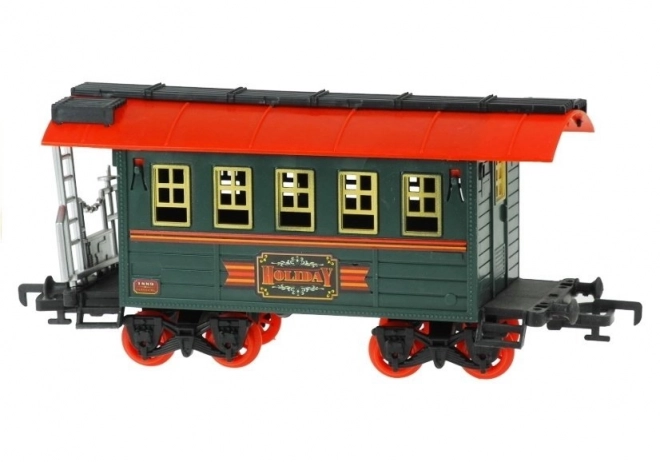 Grands wagons électriques Lumières Jeu 650 cm