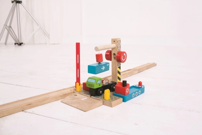 Bigjigs Rail Terminal Conteneur