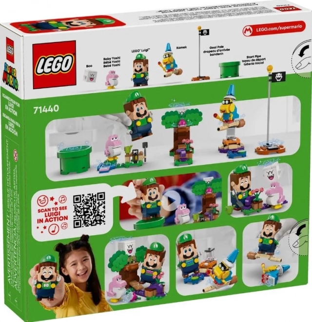 LEGO Super Mario 71440 Interactif Luigi et aventures