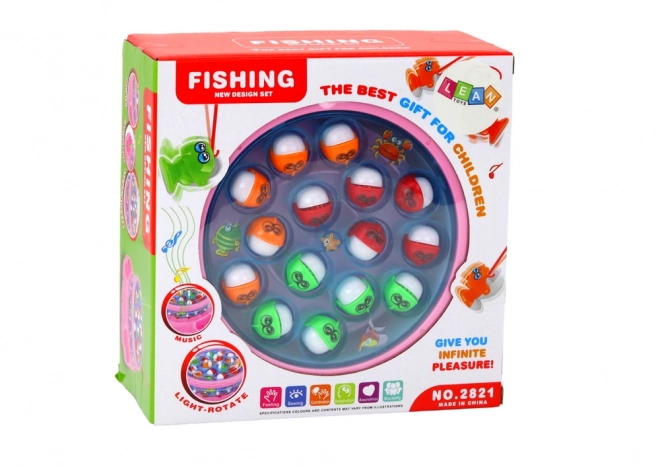 Jeu Cannes à Pêche Lumières Sons Rose
