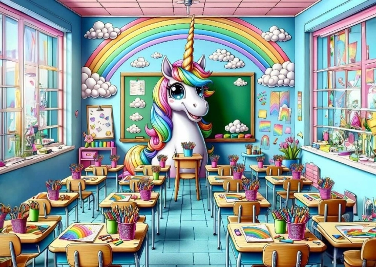 Puzzle Classe des rêves 100 pièces