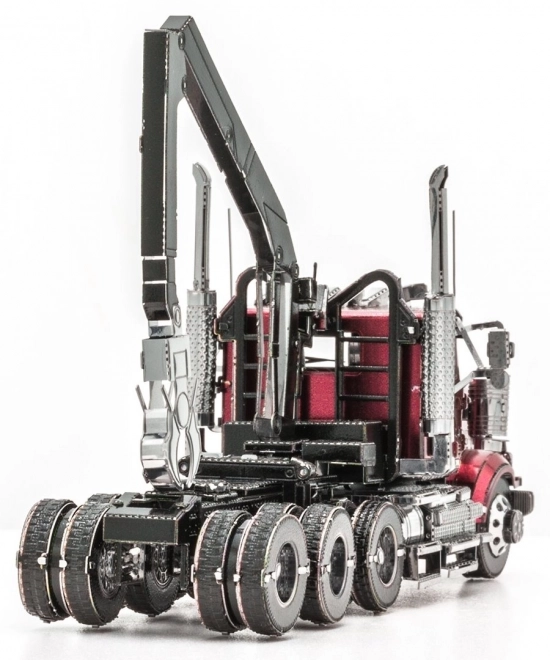 Modèle 3D Métallique Western Star 4900 avec grume