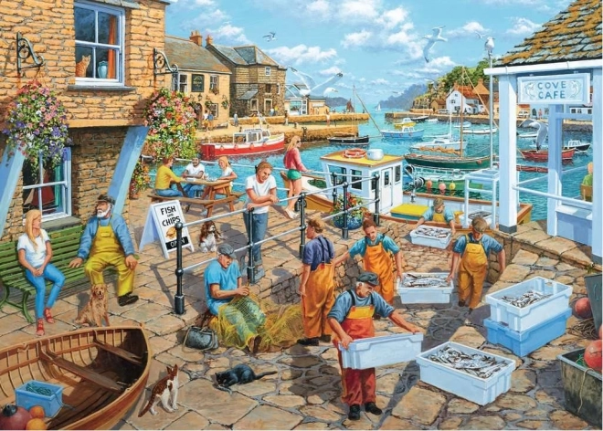 Ravensburger puzzle vie de pêcheur 1000 pièces
