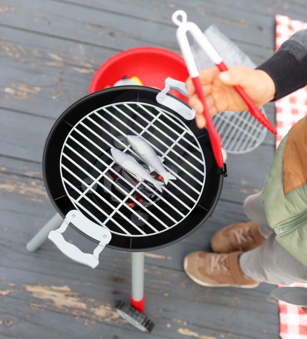 Barbecue enfants avec lumières et sons fonctionnant sur pile