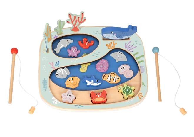 Jouet de pêche Tooky Toy Montessori