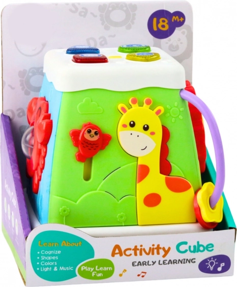 Cube éducatif interactif pour enfants