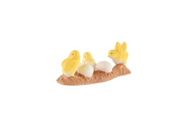 Poussins de poules en plastique 5cm dans un sac