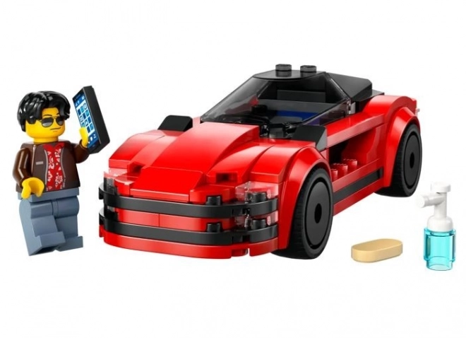 Voiture de sport LEGO City Voiture de sport rouge