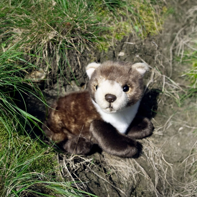 Martre en peluche debout 24 cm ÉCOLOGIQUE
