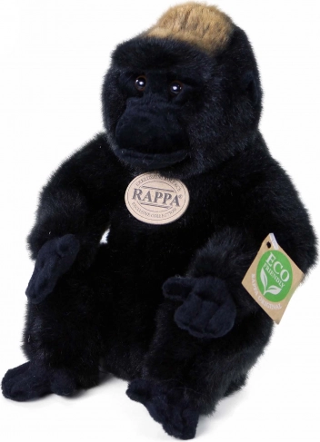 Gorille en peluche assis 23 cm éco-responsable
