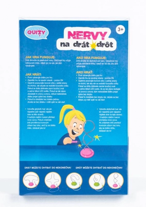 Jeu de fil QUIZY Nerveux sur le fil