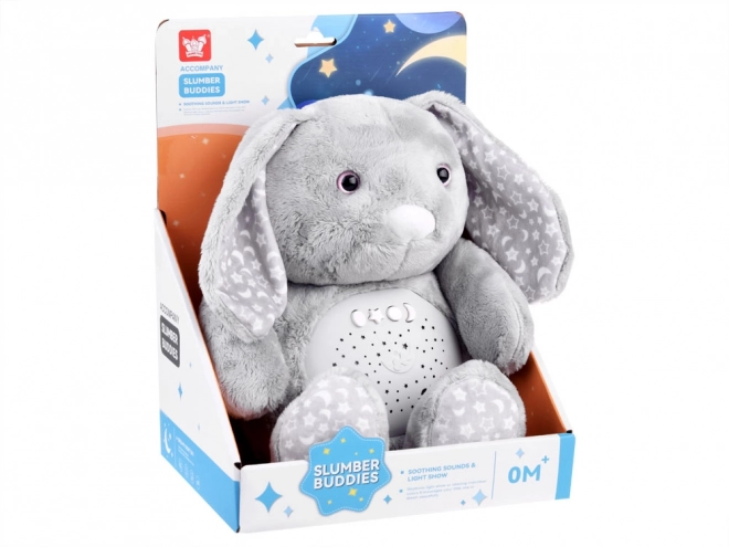 Lapin projecteur avec berceuses et bruit blanc