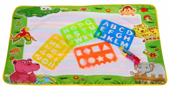 Tapis de dessin à l'eau pour enfants 3+ avec images qui disparaissent