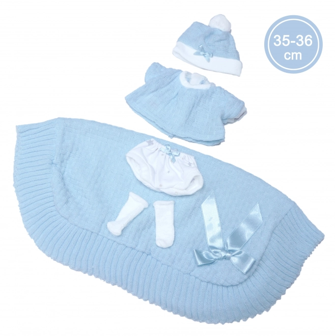 Llorens M635-61 vêtement pour poupée bébé NEW BORN taille 35-36 cm
