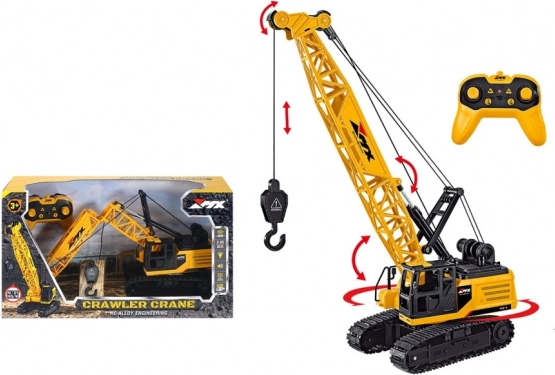 Grue télécommandée 2,4 GHz jaune