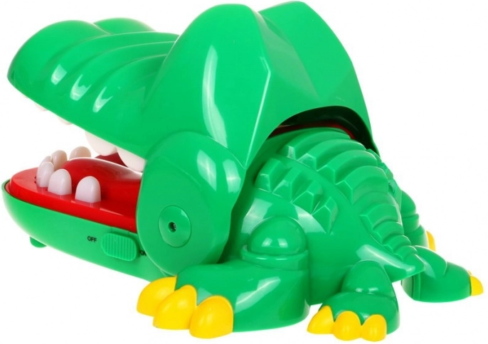 Jeu de réflexe avec dents lumineuses