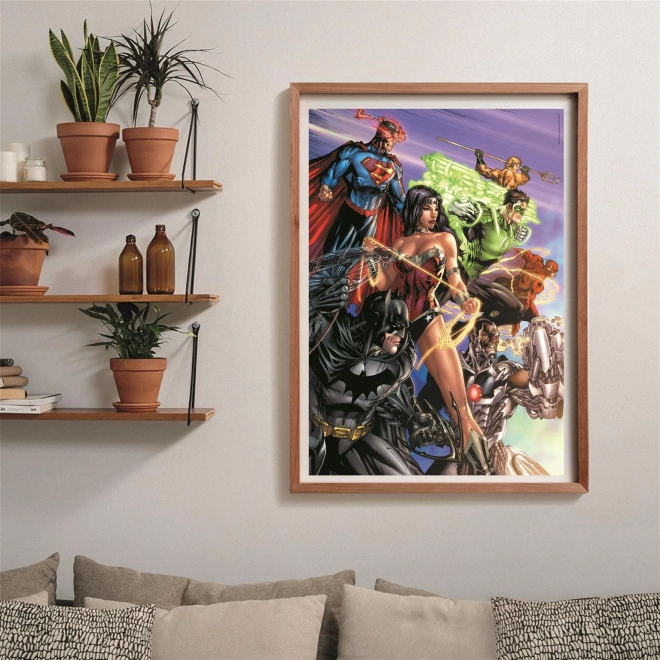 Puzzle 1000 pièces Compact DC Comics Ligue de la justice (Justice League)