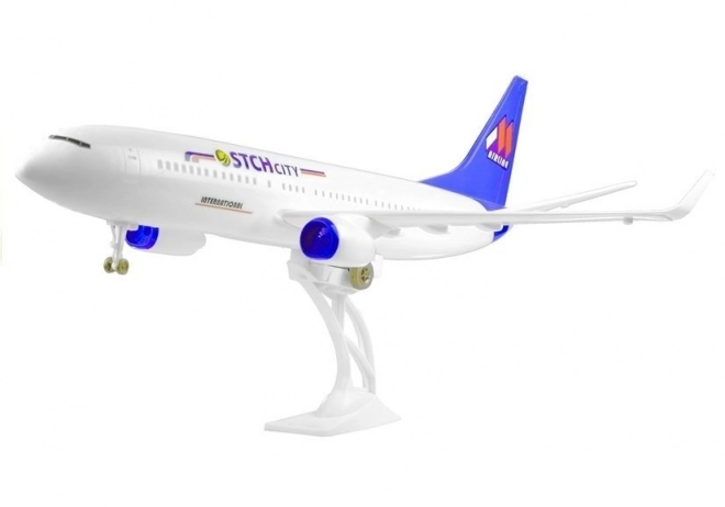 Sons des lumières des avions de passagers