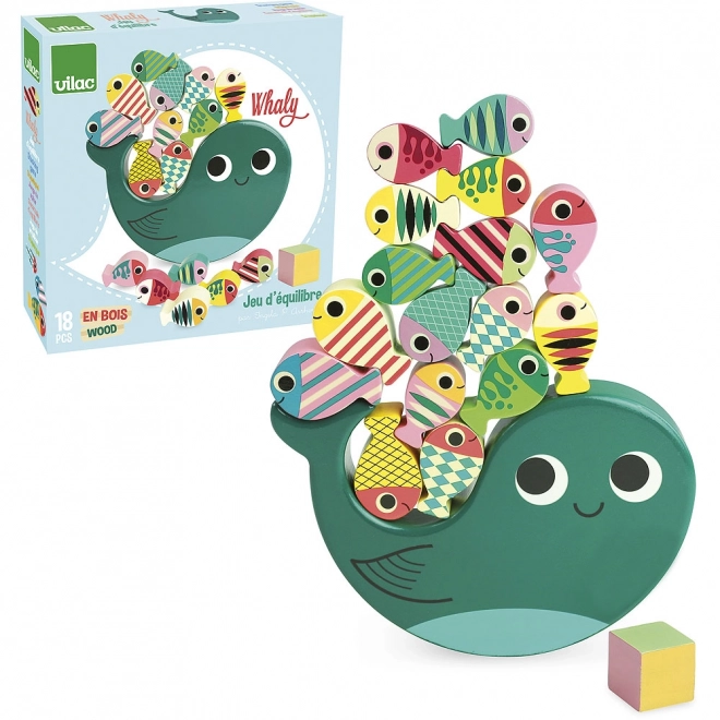 Jeu d'équilibre motorique Vilac Baleine
