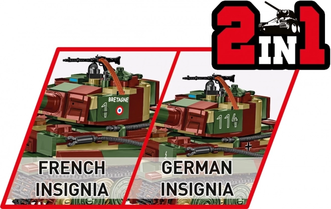 Modèle de char Tiger I de 870 pièces