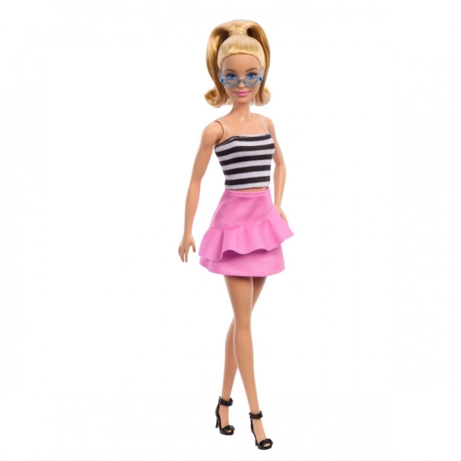 Poupée Barbie Fashionistas en haut rayé