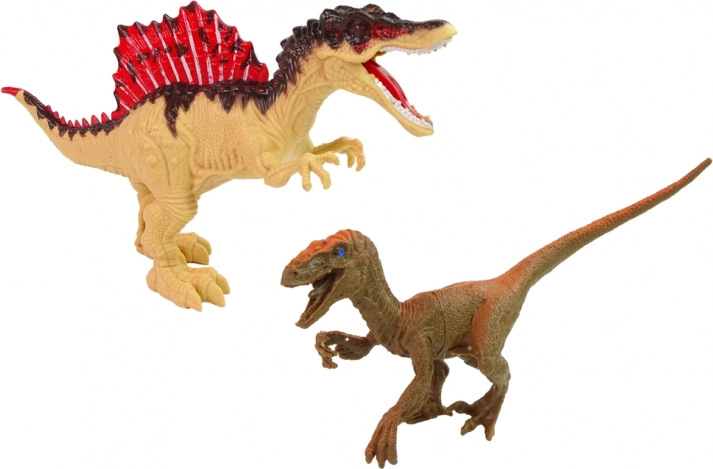 Figurines réalistes : Spinosaur et Compsognathus