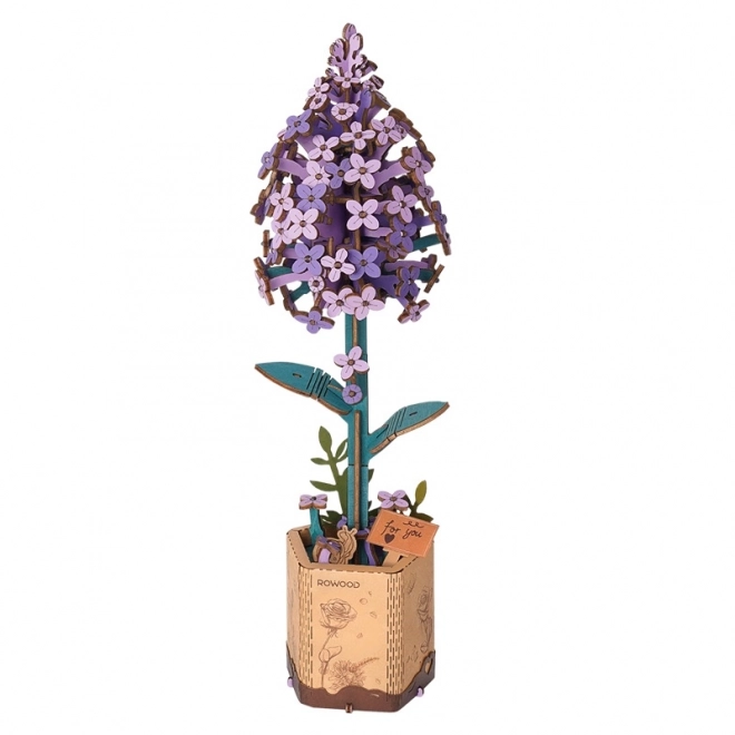 RoboTime Puzzle 3D en bois Lilas