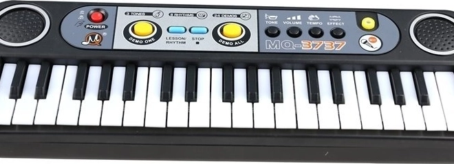 Clavier électronique avec microphone, 37 touches