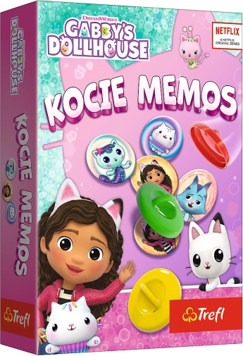 Memory Kocie Memos TREFL – La Maison de Gabby