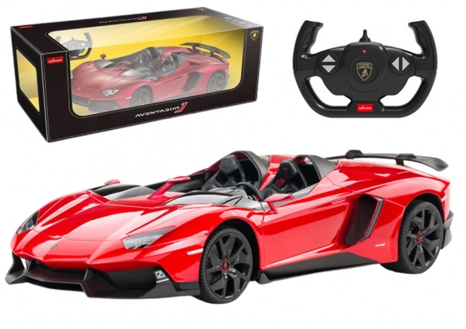 Rastar 1:12 Lamborghini Aventador Cabriolet Rouge Voiture RC