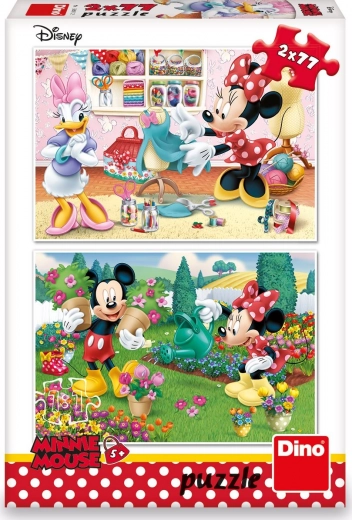 Puzzle DISNEY Minnie Mouse – 2×77 pièces