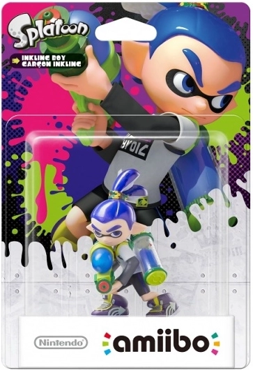 figurine amiibo Splatoon Boy