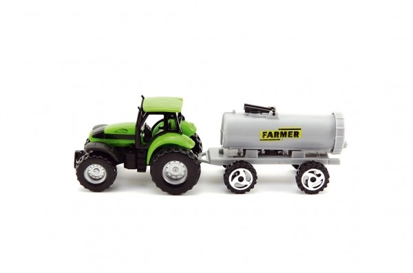 Tracteur avec remorque 16 cm