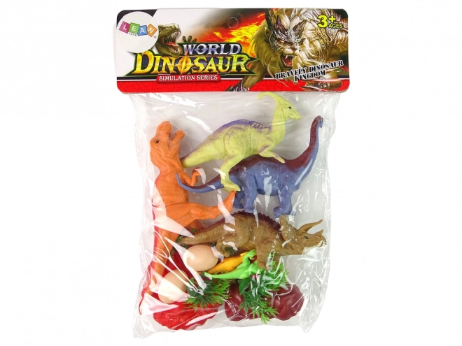 Ensemble de figurines de dinosaures avec accessoires, 15 pcs