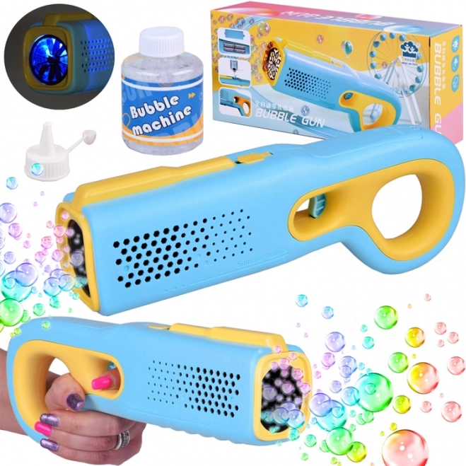 Pistolet à bulles à émission automatique – Bleu