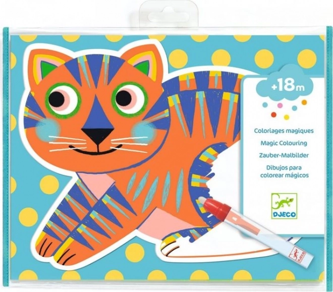 DJECO Peintures à l'eau - Chaton