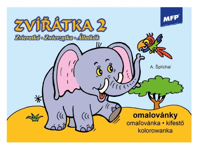 Livre à colorier MFP Animaux 2