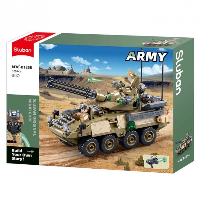 Char armé Sluban OEF Stryker ADS