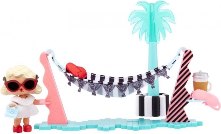 L.O.L. Surprise meuble avec poupée – détente de vacances Leading Baby, série 6