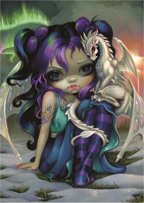 Puzzle EDUCA Dragon glacial – 500 pièces