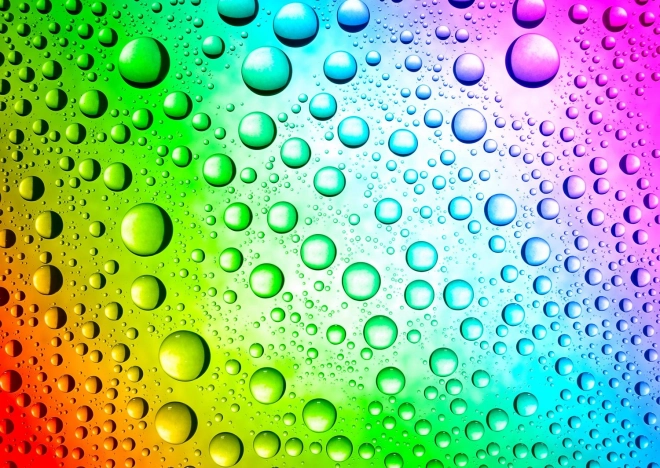 Puzzle Parapluie arc-en-ciel 1000 pièces ENJOY