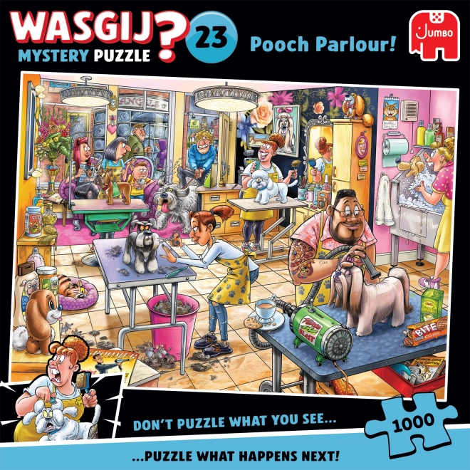 Puzzle Wasgij Mystère 23: Salon Canin 1000 pièces