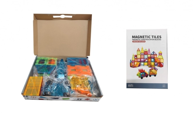 Jeu de construction magnétique pour enfants 85 pcs
