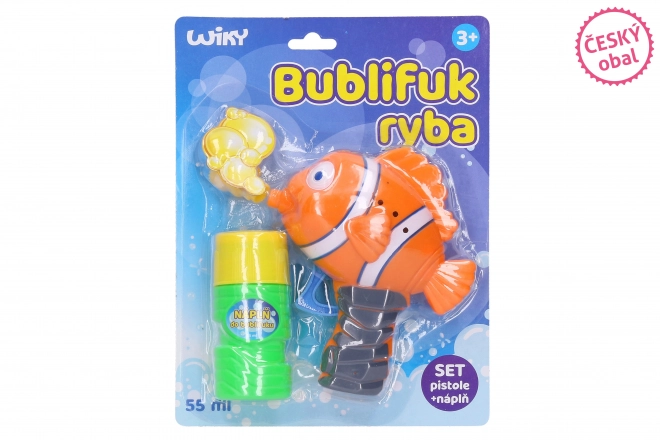 Ensemble poisson Bublifuk 55 ml - emballage tchèque