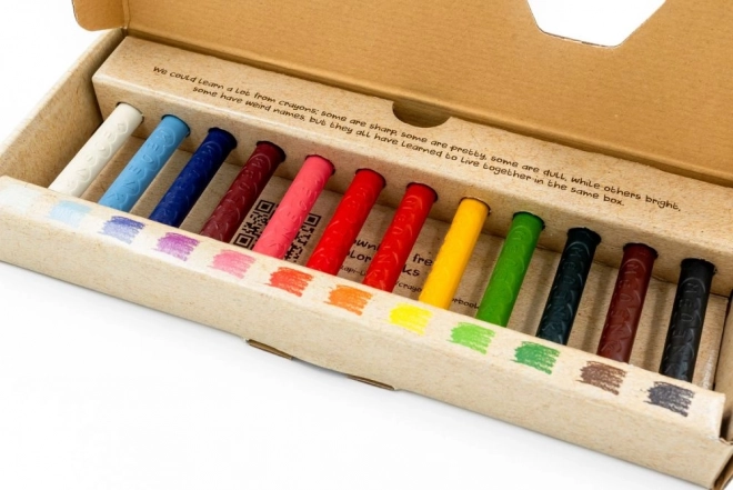Crayons de cire Medenka - 12 pièces