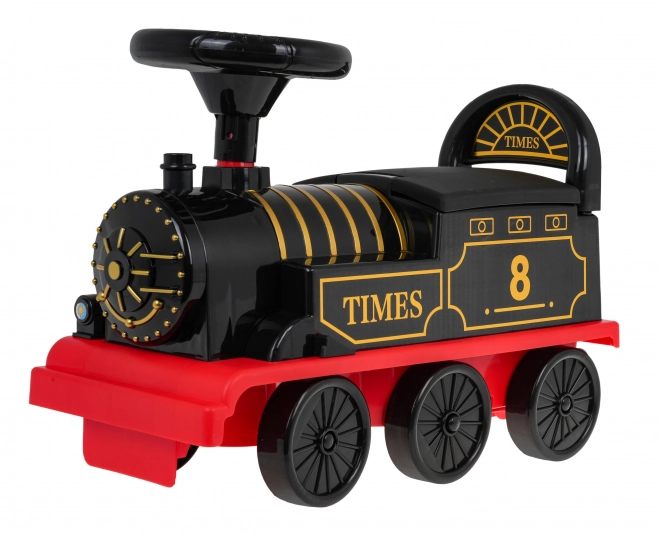 Locomotive enfant interactive avec espace de rangement et lumières