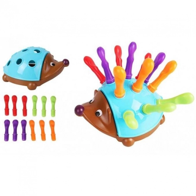 Woopie jeu éducatif hérisson trieur Montessori 4 en 1