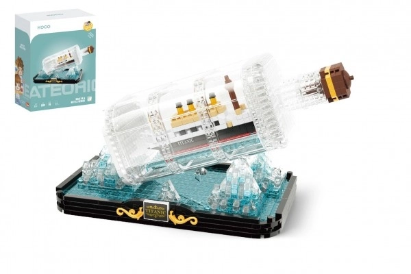 Kit de construction KOCO Titanic en bouteille